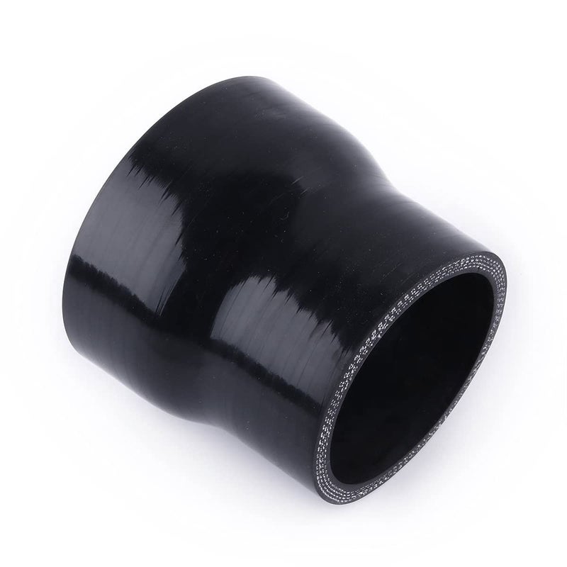 OHOB-COOL 2.5 to 3 inch Silicone Reducer Coupler Hose Length 3 "" ID 2.5 "" to 3 ""(63-76mm) 4-Ply Reinforced Turbo/Intercooler/Intake Piping - Image 1